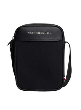 Borsa Tommy Hilfiger Foundation nera per uomo