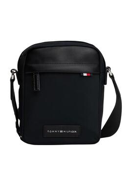 Borsa Tommy Hilfiger Mini Reporter nera per uomo