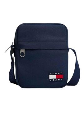 Borsa Tommy Jeans Reporter blu scuro per uomo