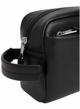 Necessaire Tommy Jeans Linear logo nero per uomo