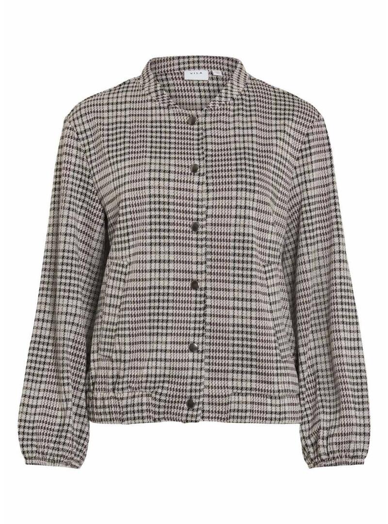 Bomber Vila Viraja grigio per donna.