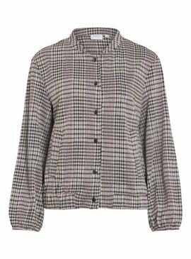 Bomber Vila Viraja grigio per donna.