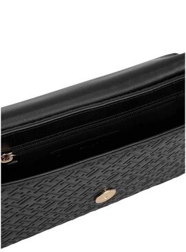 Borsa a tracolla Tommy Hilfiger Icon nera per donna