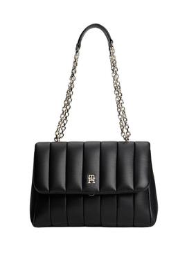 Borsa Tommy Hilfiger Grace nera per donna.