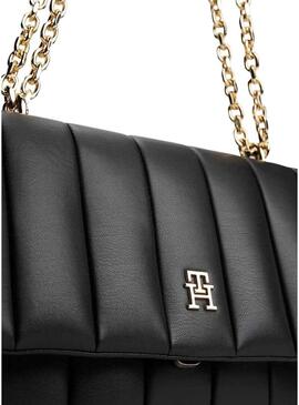 Borsa Tommy Hilfiger Grace nera per donna.