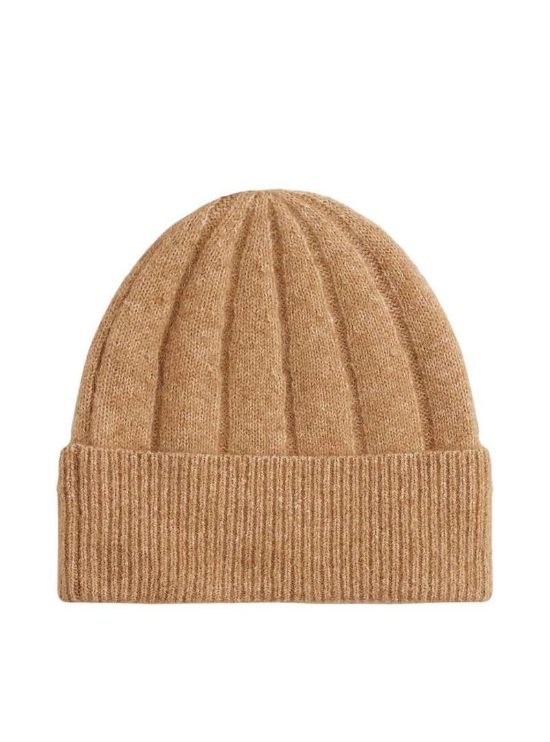 Cappello di lana Tommy Hilfiger Fluffy beige per donna