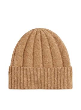 Cappello di lana Tommy Hilfiger Fluffy beige per donna