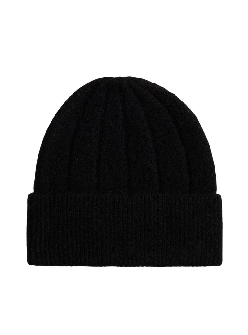 Cappello di lana Tommy Hilfiger Fluffy nero per donna
