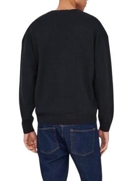 Maglia Only and Sons Lamard blu scuro per uomo
