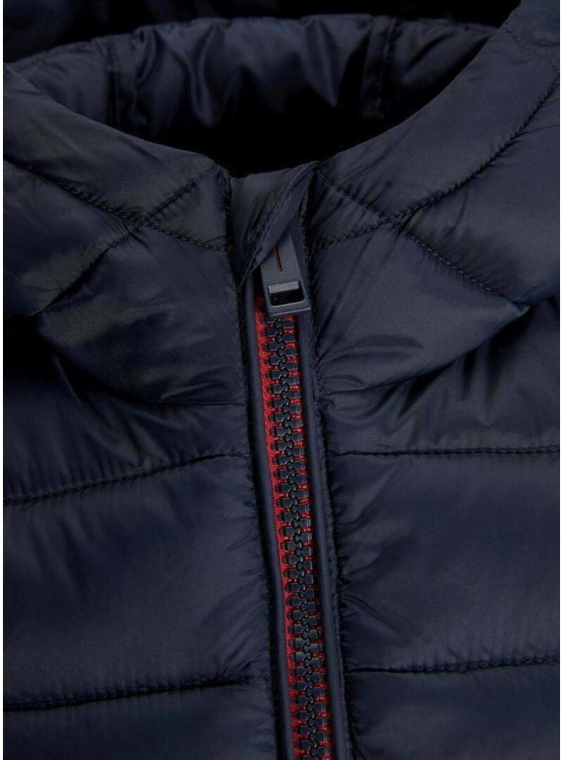 Gilet Jack and Jones Bradley blu navy per bambino.