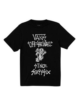 Maglietta Vans Let Loose nera per bambino