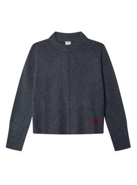 Maglia Pepe Jeans Bibby grigio scuro per ragazza
