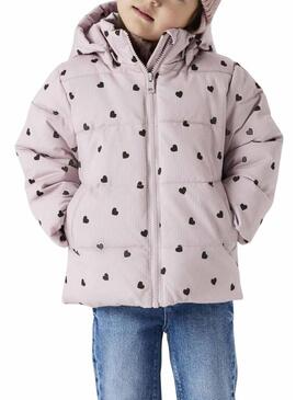 Giubbotto trapuntato Name It Monday rosa per bambina