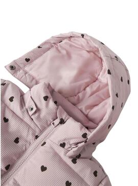 Giubbotto trapuntato Name It Monday rosa per bambina