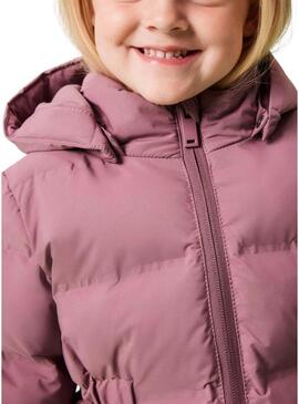 Cappotto imbottito Name It Musk rosa per ragazze