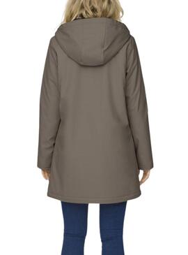 Impermeabile Only Sally nero da donna