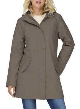 Impermeabile Only Sally nero da donna