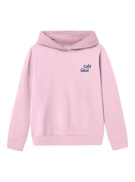 Felpa Name It Fofina rosa per bambina