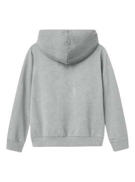 Felpa Name It Fofina grigia per bambina