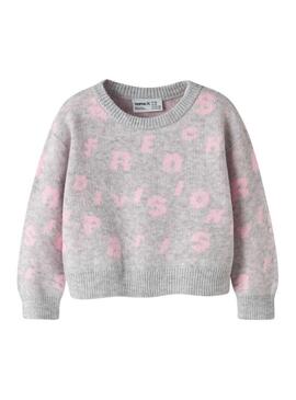 Maglia Name It Foline grigia per bambina