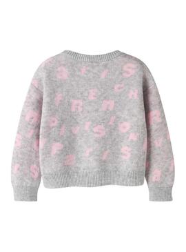 Maglia Name It Foline grigia per bambina