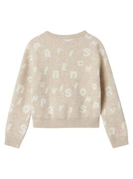 Nome Jersey Name It Foline beige per ragazza