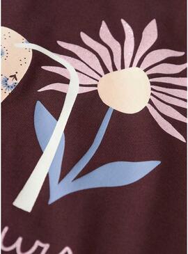 Maglietta Name It Foslina granata per ragazza