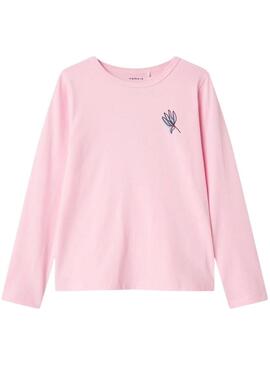Maglietta Name It Foslina rosa per bambina