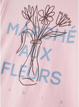 Maglietta Name It Foslina rosa per bambina