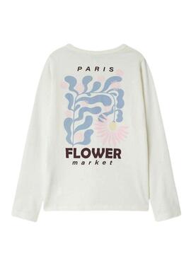 Maglietta Name It Foslina bianca per bambina