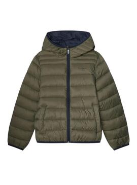 Giacca Pepe Jeans Bailor verde per bambino
