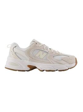 Sneakers New Balance MR530 beige per bambina