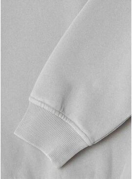 Felpa Pepe Jeans Addy grigia per ragazza