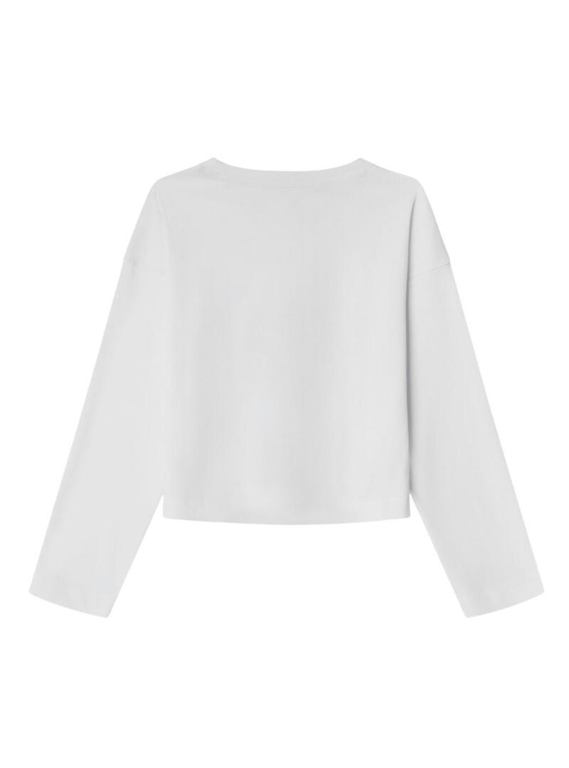 Maglietta Pepe Jeans Amberly bianca per bambina