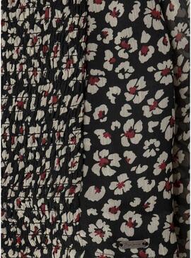 Blusa Pepe Jeans Donabel stampa animalier per bambina