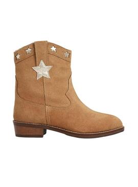 Stivali Pepe Jeans Western Star cammello per ragazze