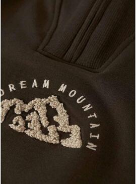 Felpa Name It Mobie marrone per bambino