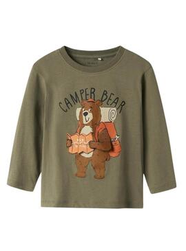 Maglietta Name It Molen verde per bambino