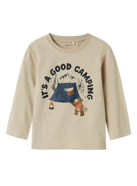 Maglietta Name It Molen beige per bambino