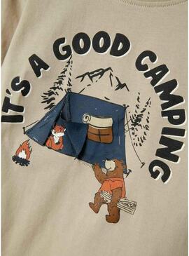 Maglietta Name It Molen beige per bambino