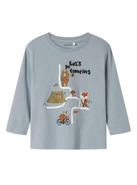 Maglietta Name It Molen blu per bambino