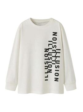 Maglietta Name It Mobay bianca per bambino