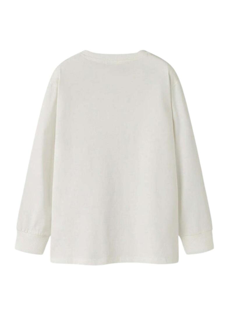 Maglietta Name It Mobay bianca per bambino