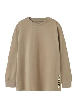 Maglietta Name It Mobay beige per bambino