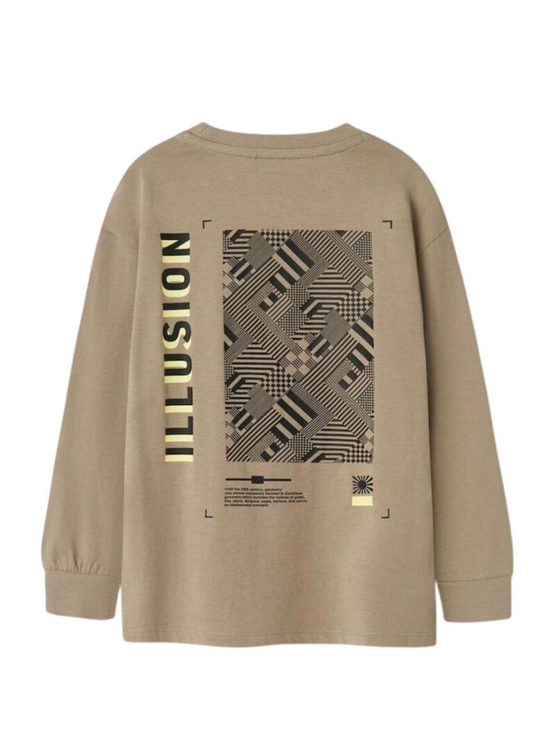 Maglietta Name It Mobay beige per bambino