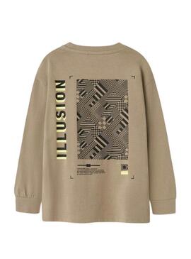 Maglietta Name It Mobay beige per bambino