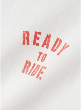 Maglietta Name It Morson bianca per bambino.