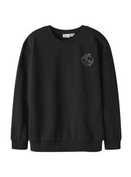 Felpa Name It Randall nera per bambino