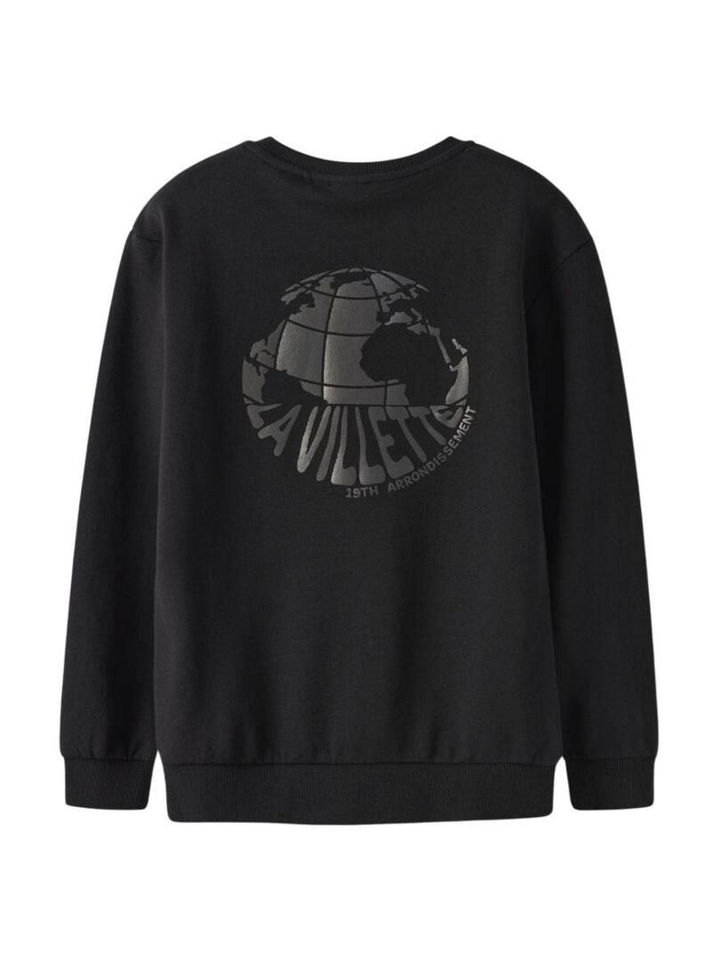 Felpa Name It Randall nera per bambino