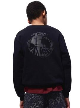 Felpa Name It Randall nera per bambino